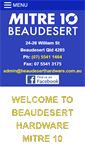 Mobile Screenshot of beaudeserthardware.com.au